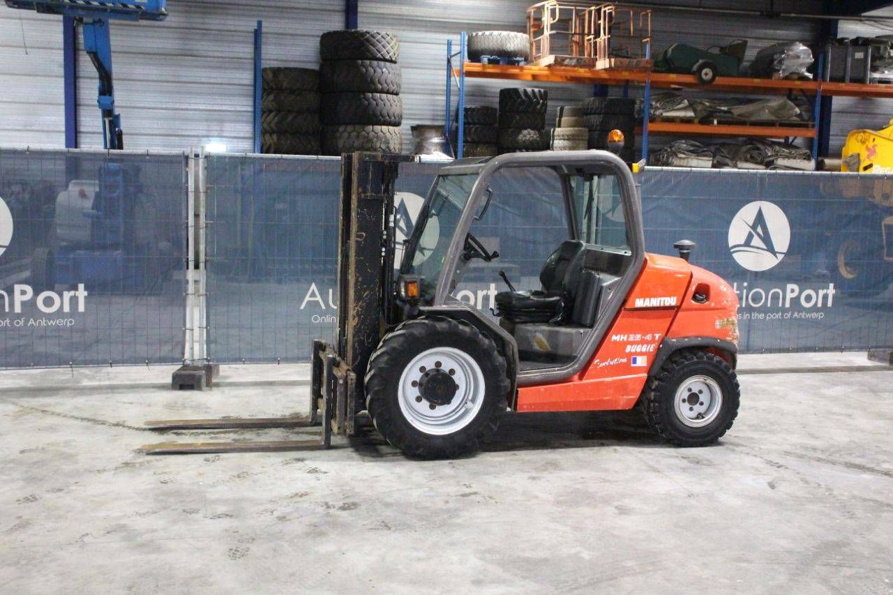 Rough terrain forklift Manitou MH 25-4 4x4 Diesel 2500kg 3.7m 2008