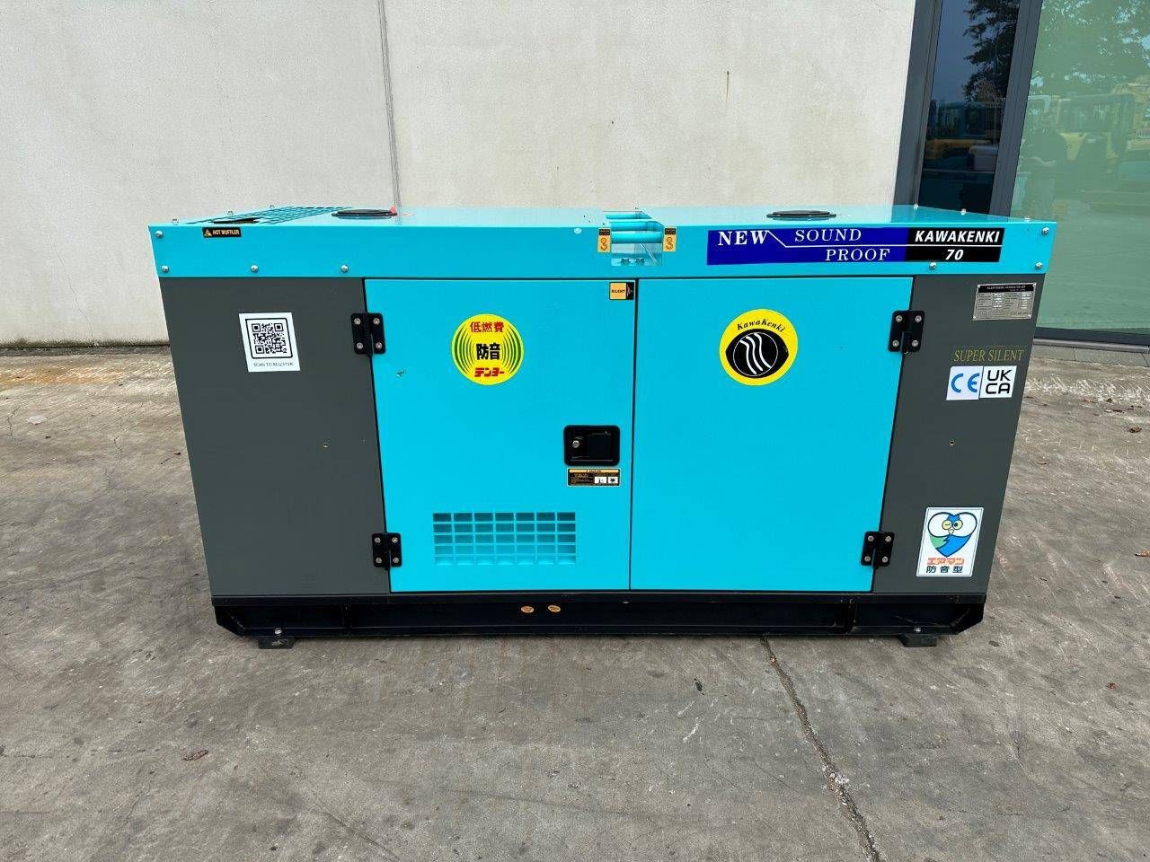 Generator Kawakenki KK70-III-SSS Diesel 70kVA New