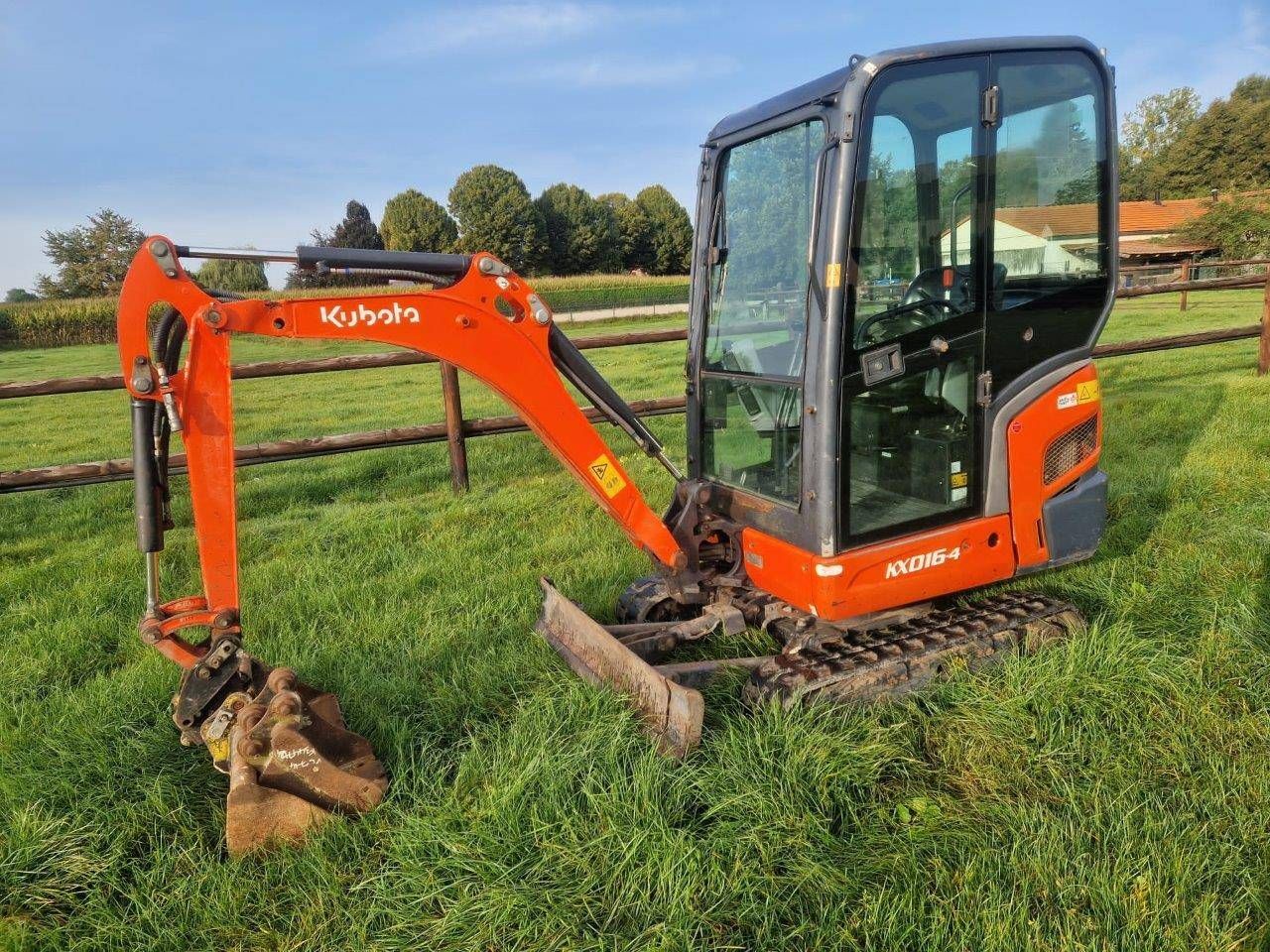 Mini digger Kubota KX016-4 Diesel