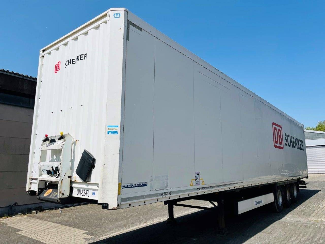 Closed Semitrailer Krone 2014 Auctionport