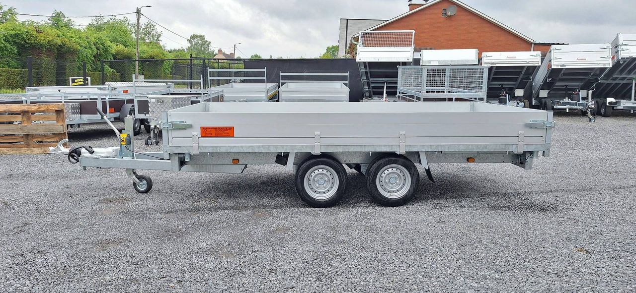 Kipper Anssems tandem axle flatbed and tipping trailer