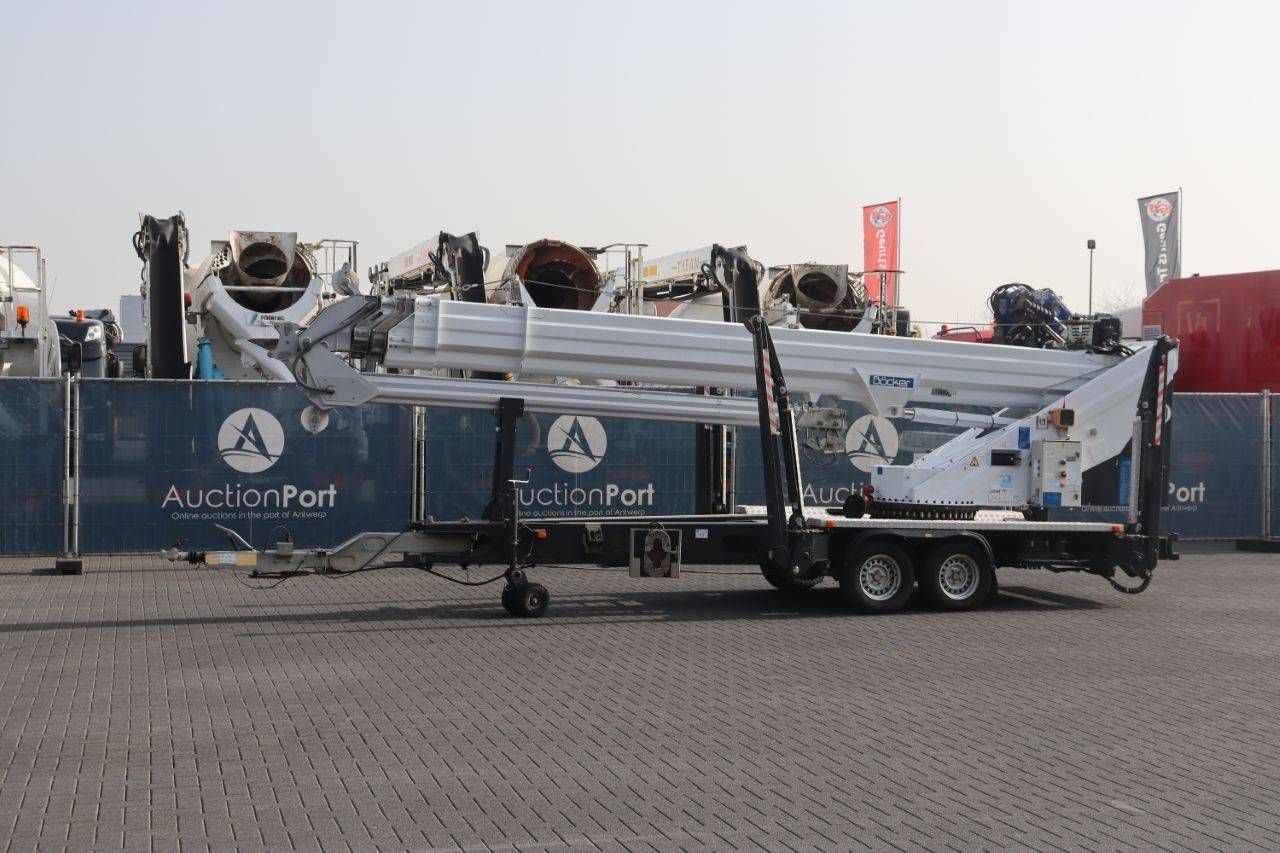 Trailer aerial platform Bocker AHK 34/1800 2013