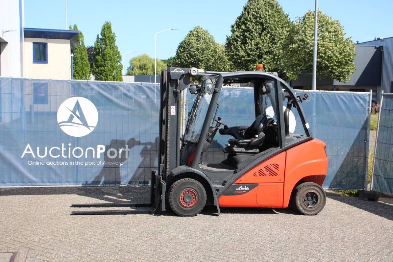 Forklift Linde H25D-02 Diesel 2500kg 3.0m 2014