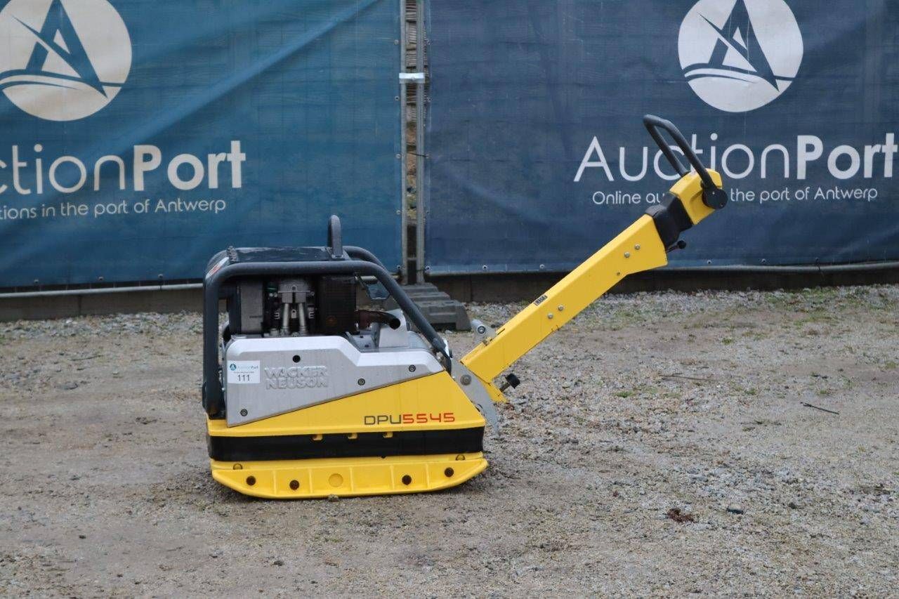 Vibratory plate Wacker Neuson DPU5545 Diesel 2016