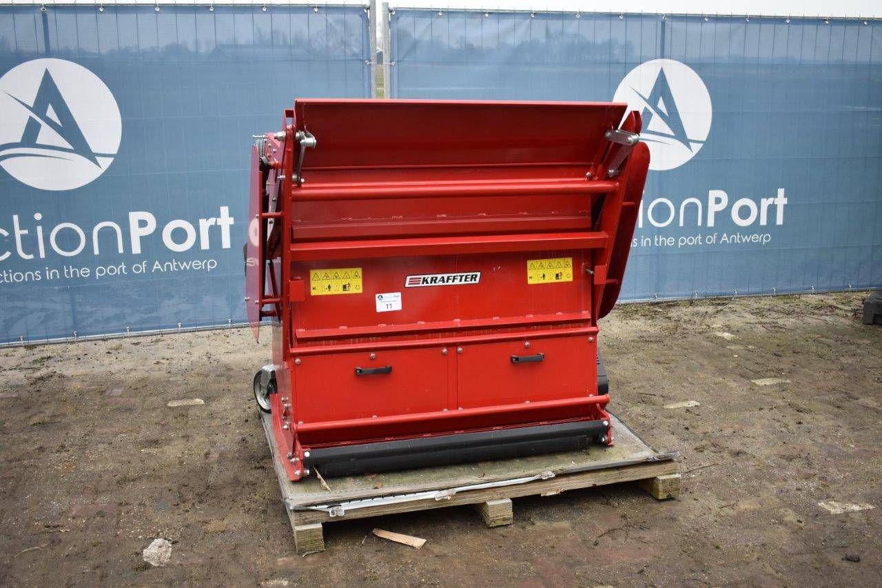 Flail mower Kraffter with high tipping bucket 120 New 