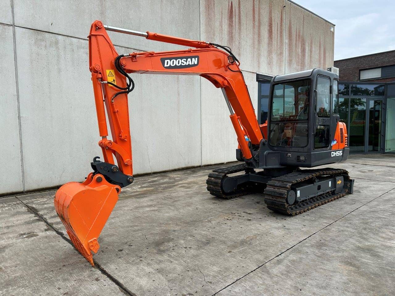 Crawler excavator Doosan DH55-V Diesel 55hp 2010