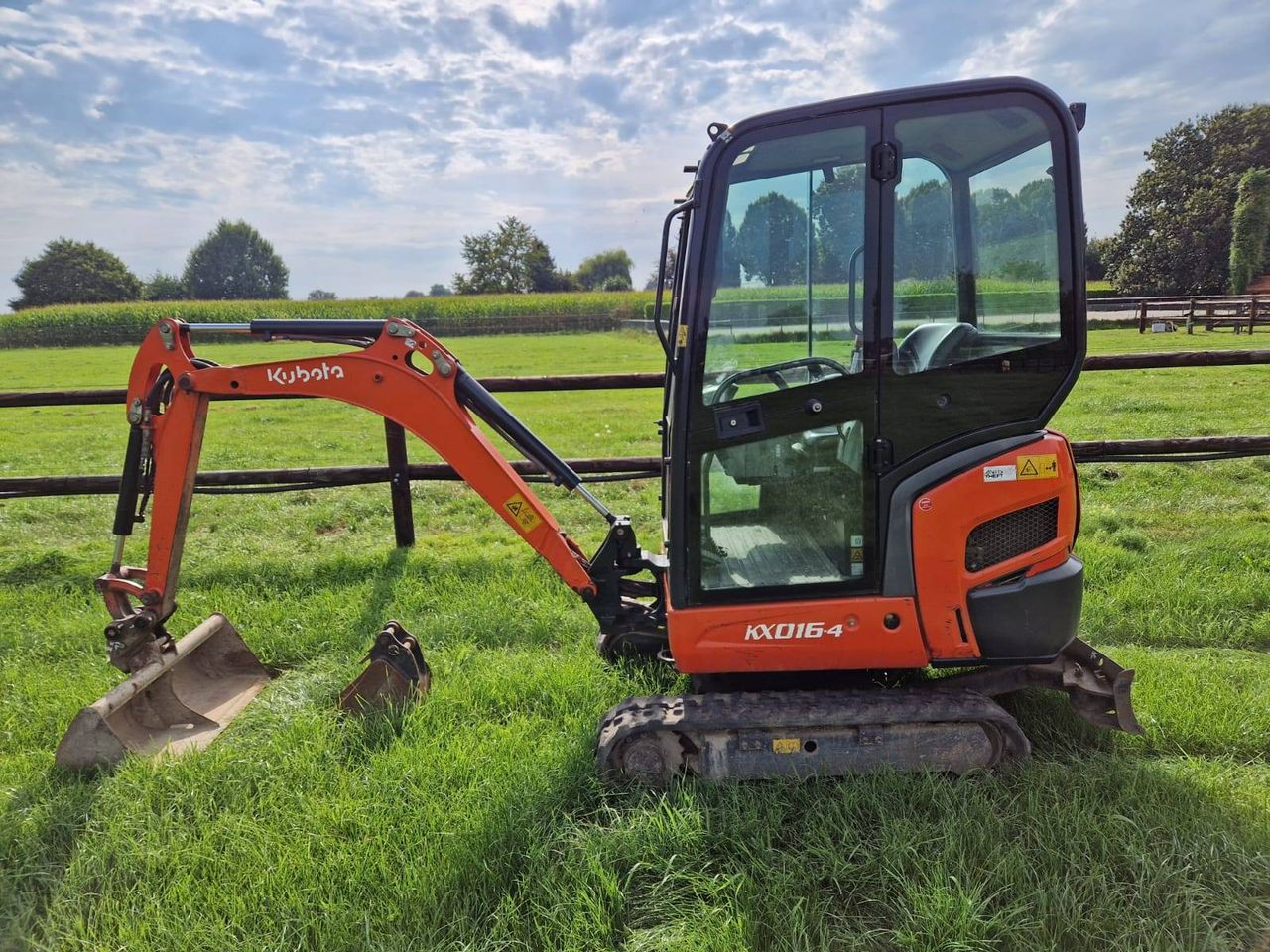 Mini digger Kubota KX016-4 Diesel