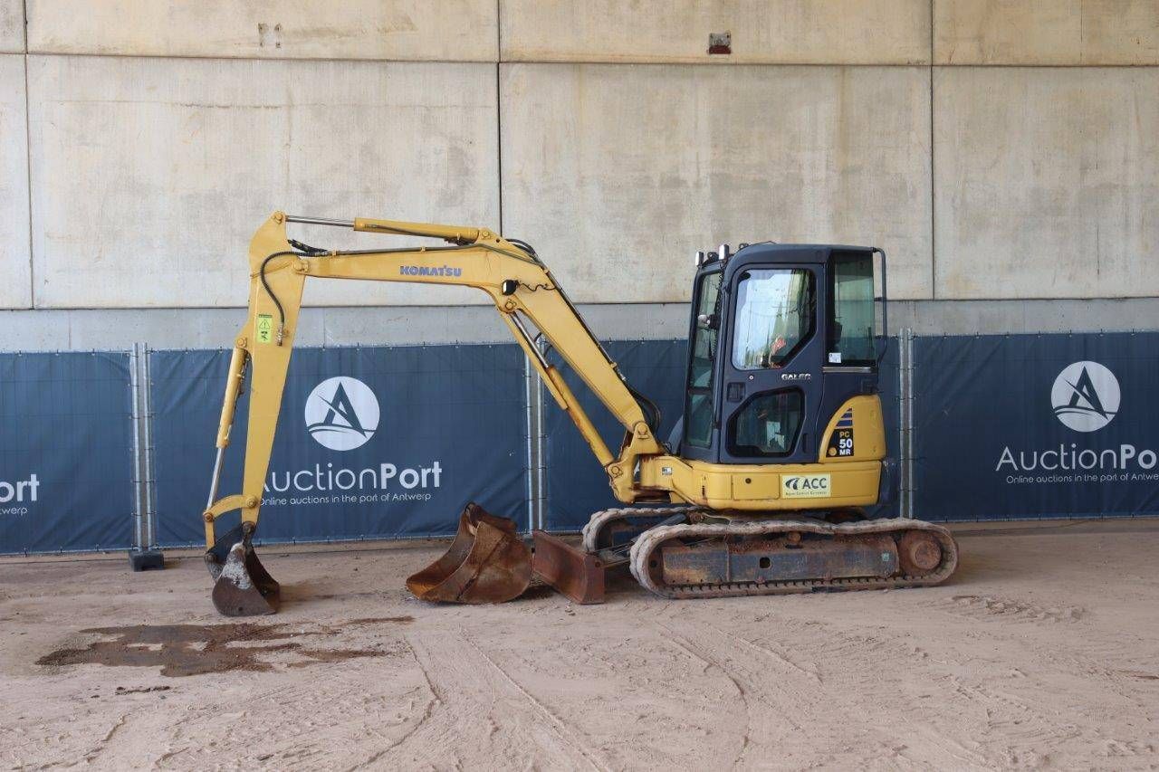 Crawler excavator Komatsu PC50MR-2 Diesel 40hp 2007