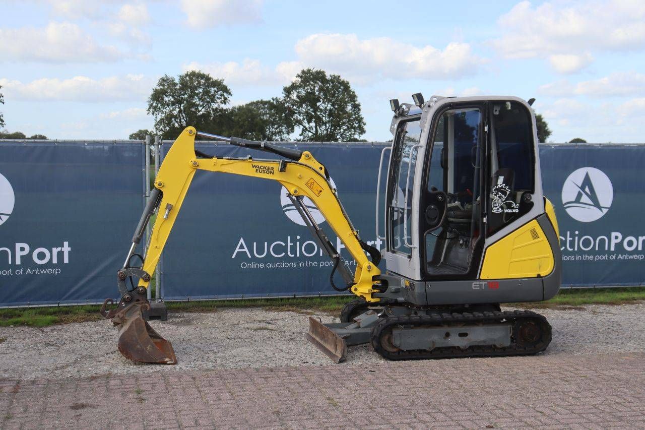 Miniescavatore Wacker Neuson ET18 Diesel 13.4kW 2016