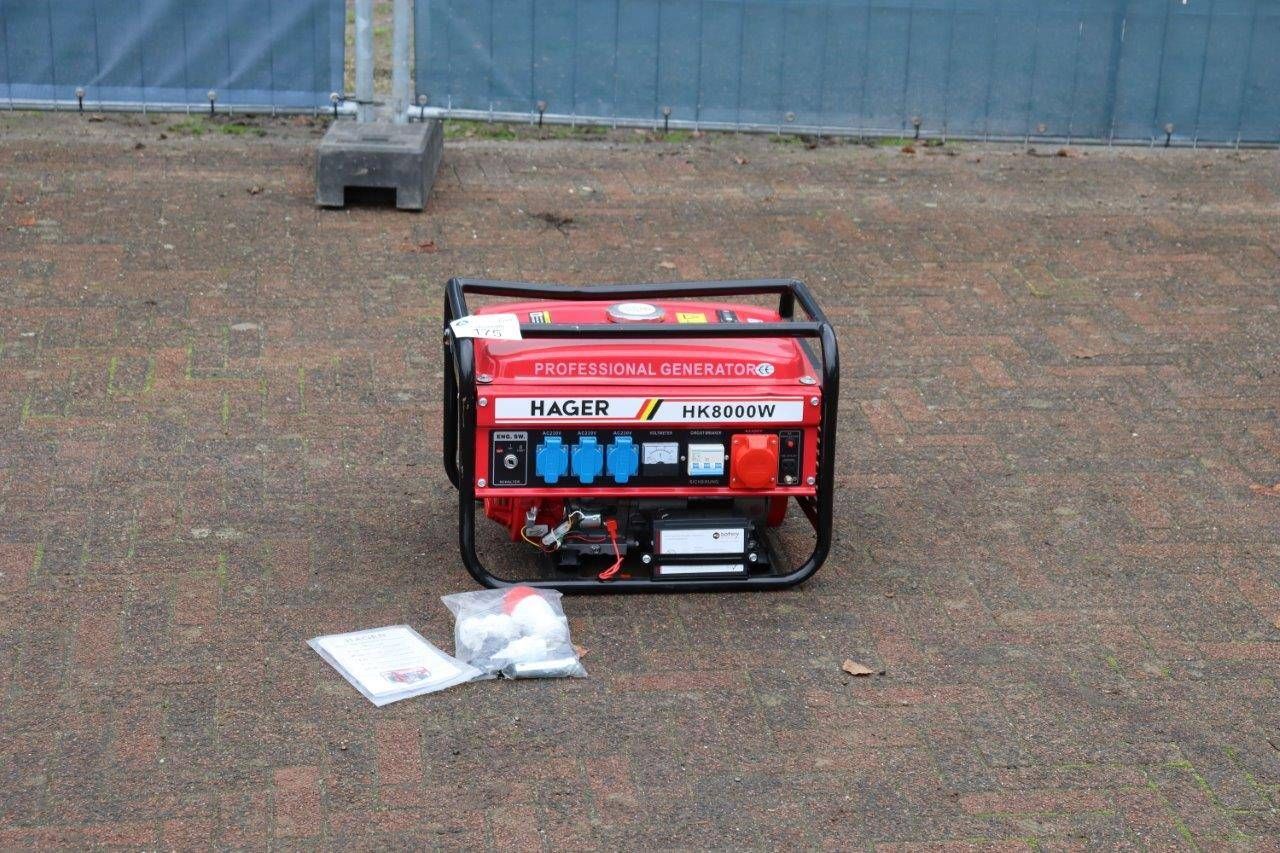 Generator Hager HK8000W Petrol 2kVA New (Margin)