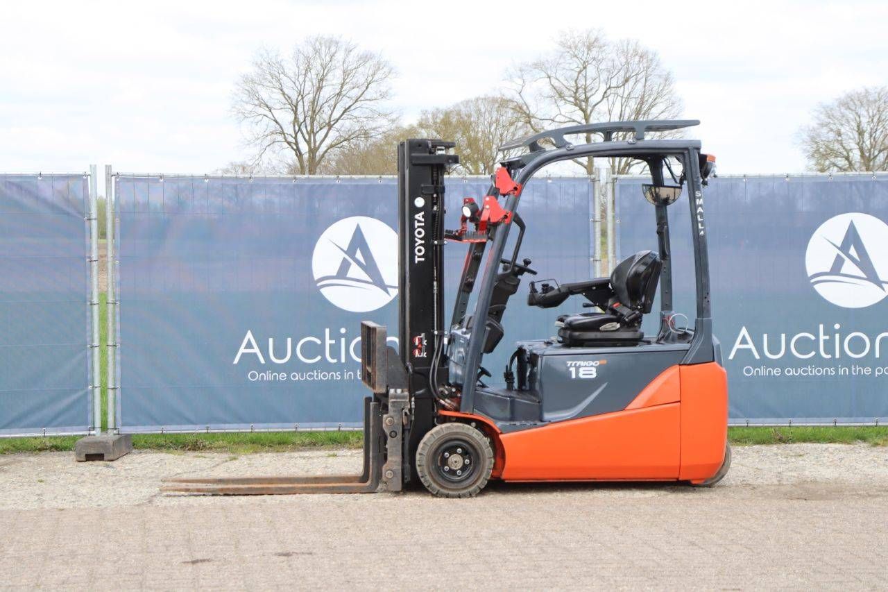 Toyota 8FBE18T Electric Forklift 1800kg 4.7m 2021