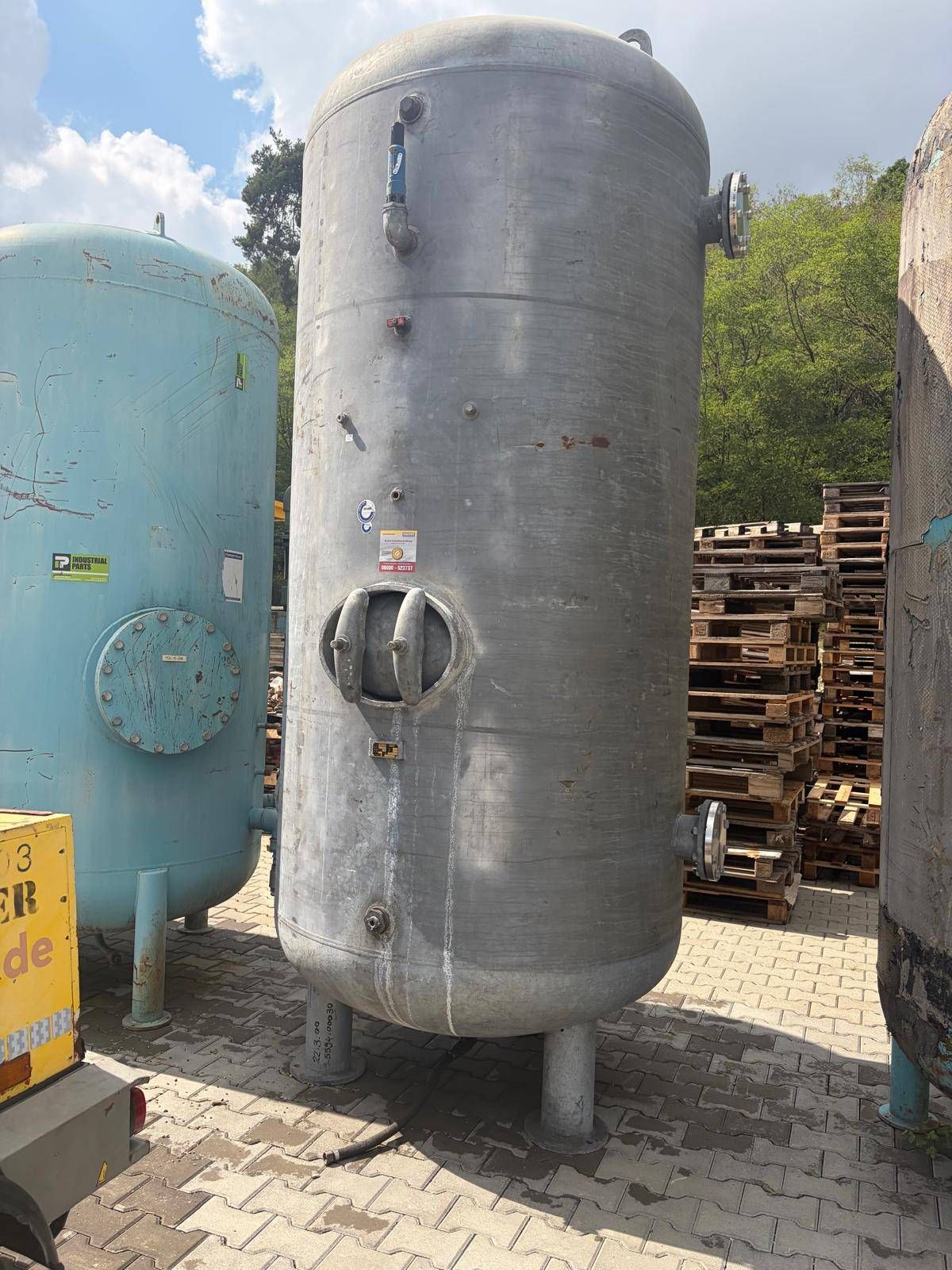 Serbatoio aria Kaeser 5000L 16bar 2000