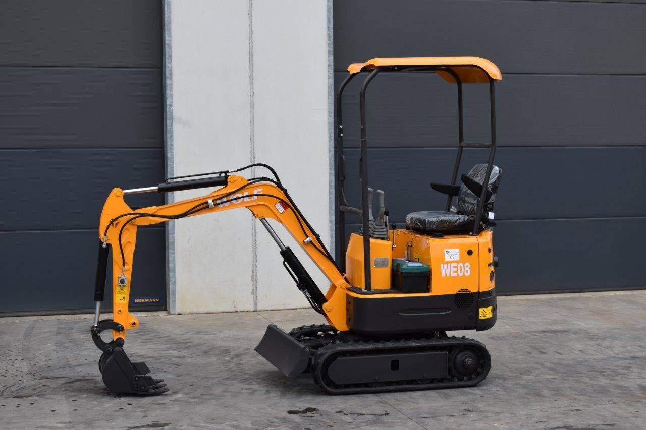 Minibagger Wolf WE08 Diesel Neu
