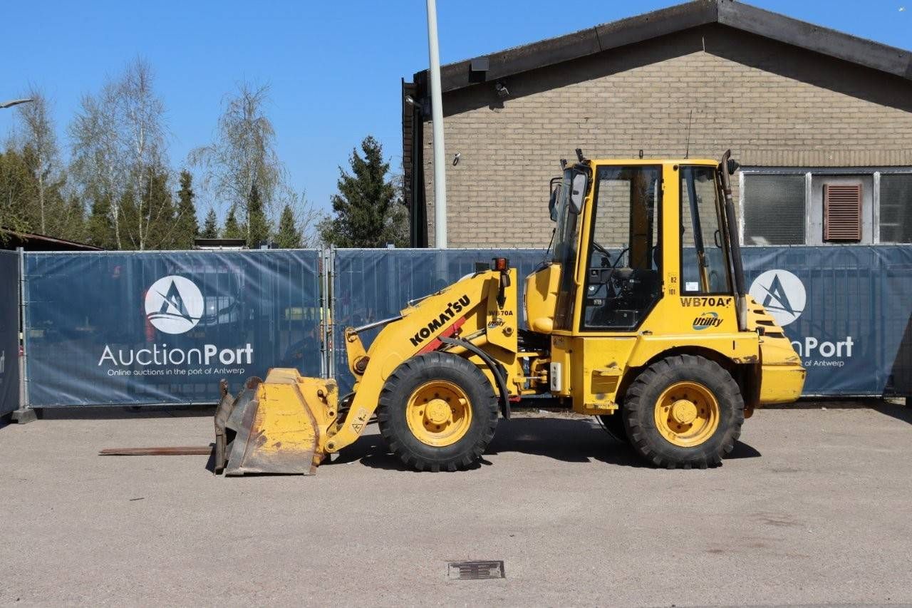 Backhoe loader Komatsu Diesel 1998