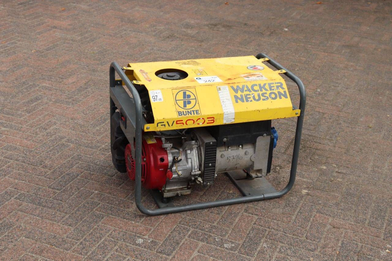Generator Wacker Neuson GV 5003 Diesel 2020 5kVA