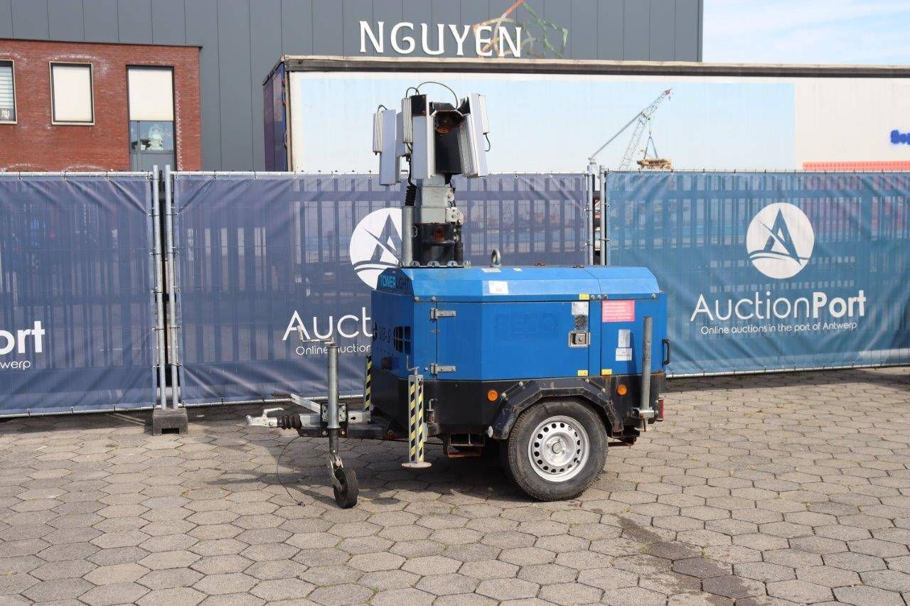 Light Mast Tower Light VB9LR-1451 Petrol 8.5m 1.6kW 2012