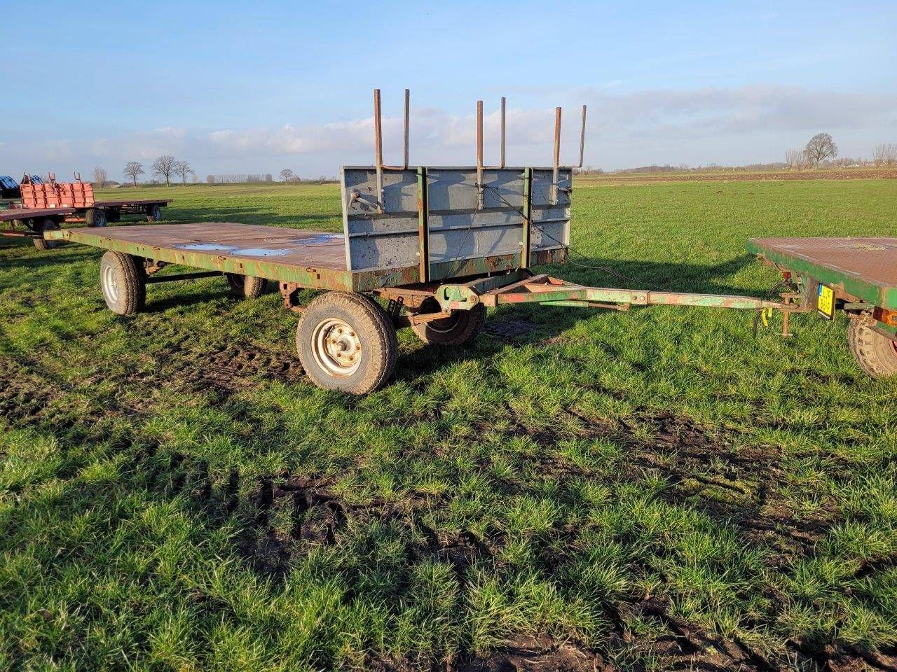Agricultural trailer Jadico TW 62 ST 6.00x2.00m 6000kg