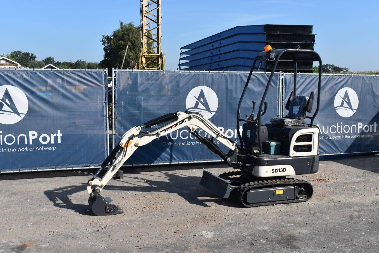 Mini digger Shanding SD13D Diesel New