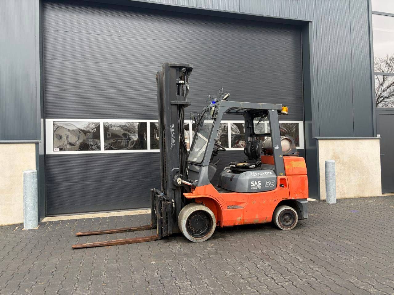 Forklift Toyota 7FGCU35 LPG 3500kg 6m 2012