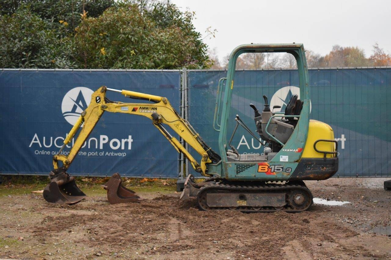 Mini digger Yanmar B15-3 Diesel