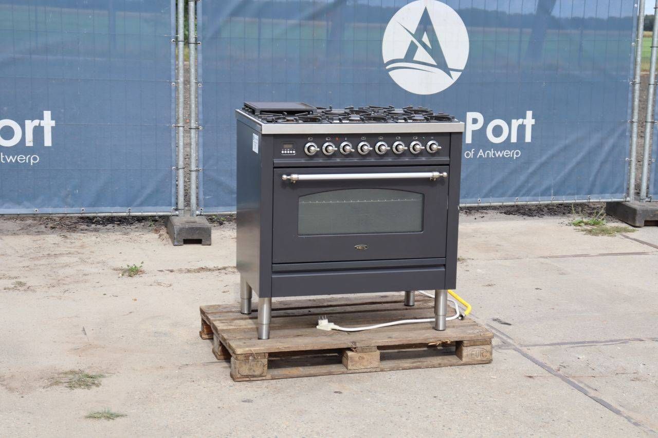 Boretti gas cooker with electric oven and griddle