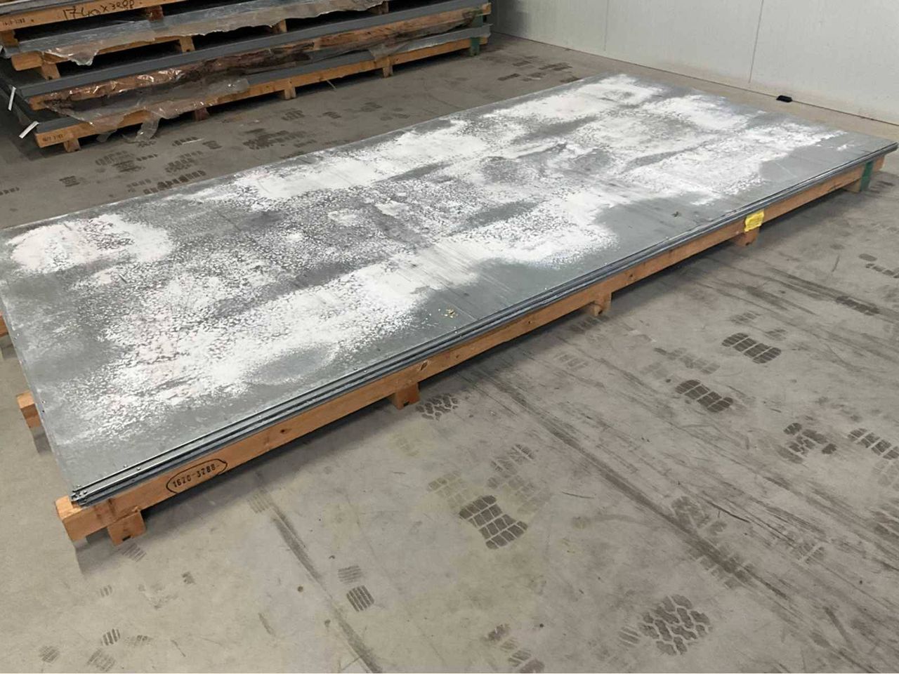 Galvanized steel plates 23 pieces New