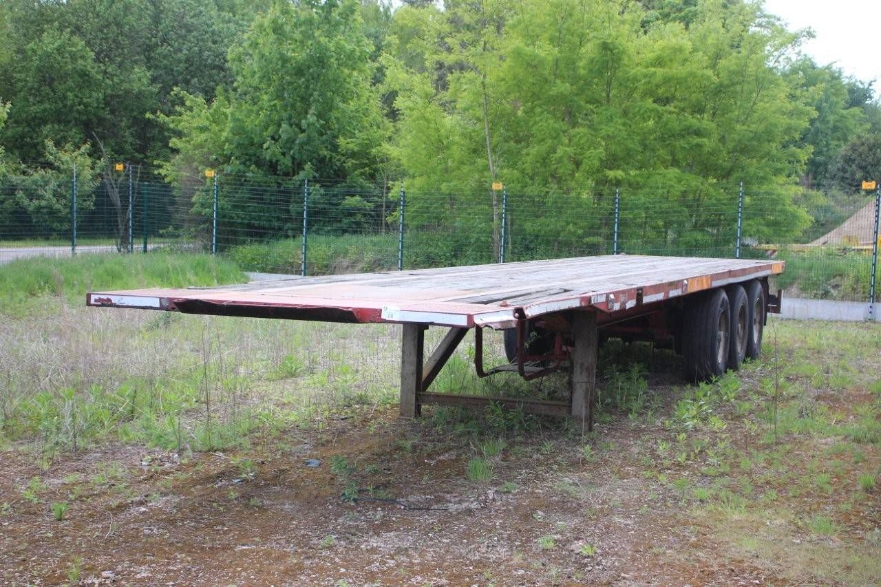 Flatbed Trailer Pacton 3139 D