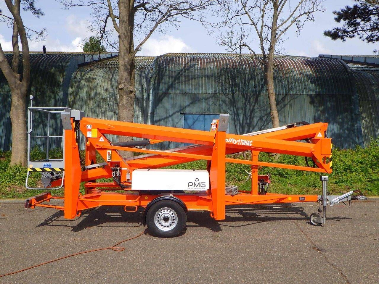 Aanhangerhoogwerker Nifty 170HAC Elektrisch 17.10m 2012