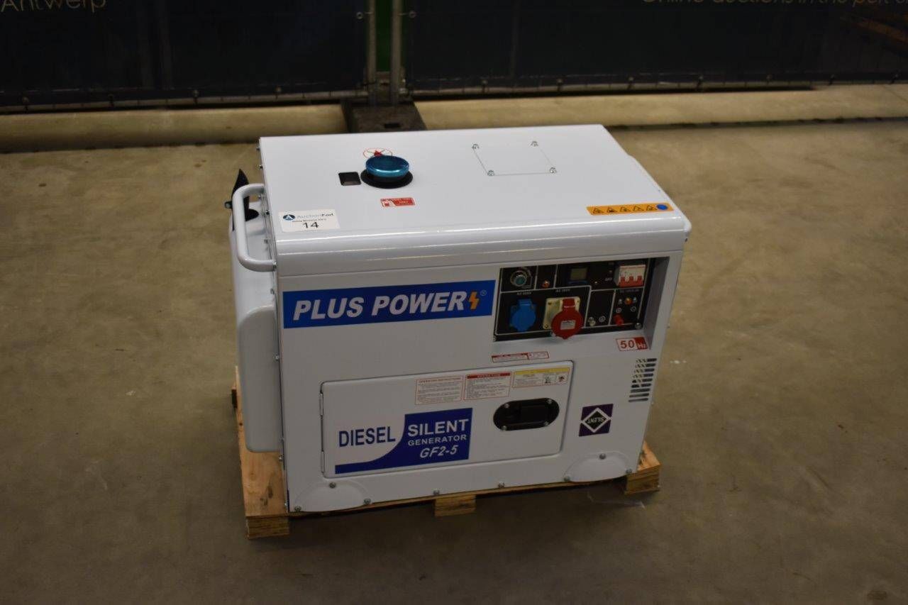 Generator Plus Power GF2-5 Diesel 6kVA New
