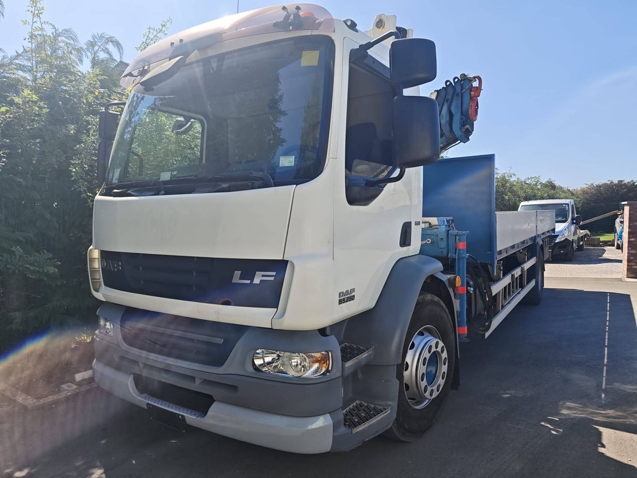 Flatbed Truck DAF AE55 LF5-19 Diesel 2008 (Margin)
