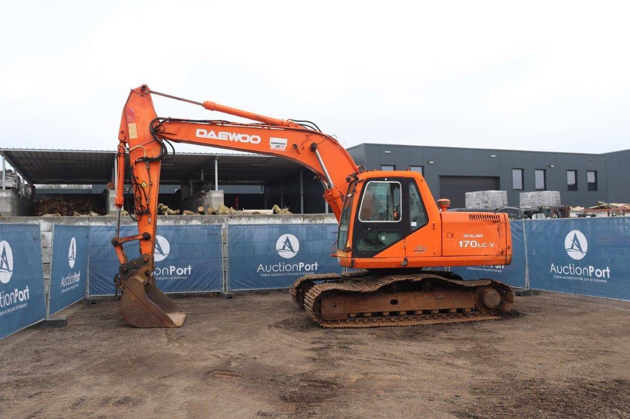 Crawler excavator Daewoo Exca Diesel 125hp 2000