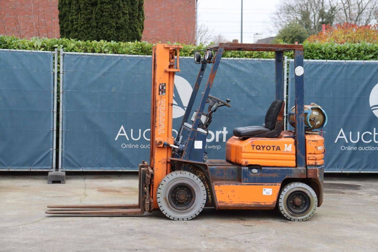 Heftruck Toyota 42-5FG14 LPG 1350kg 3.0m 1990
