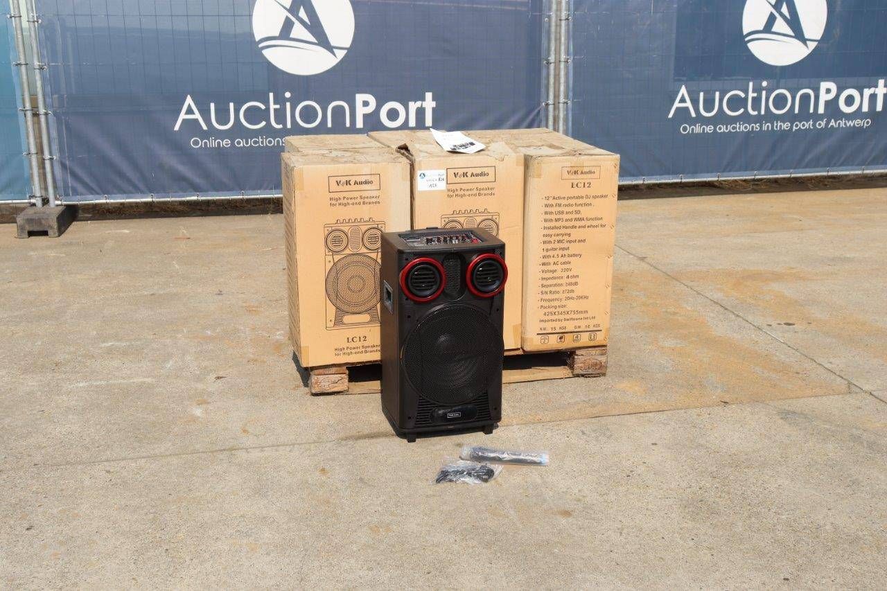 Complete Music System V&amp;K Audio LC12 Electric 60W 220V New 6 pieces