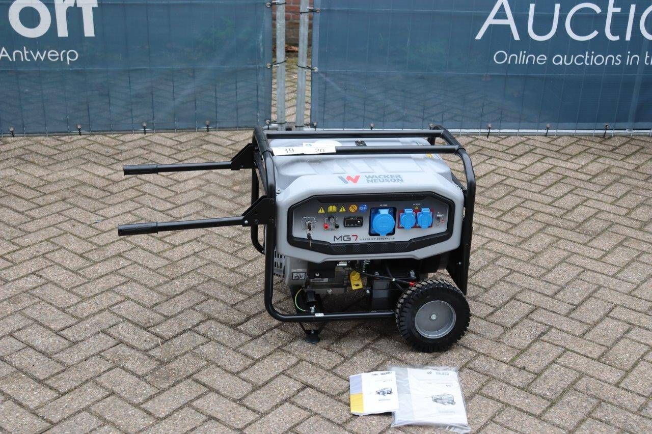 Generator Wacker Neuson MG7 Petrol 6.5kVA New