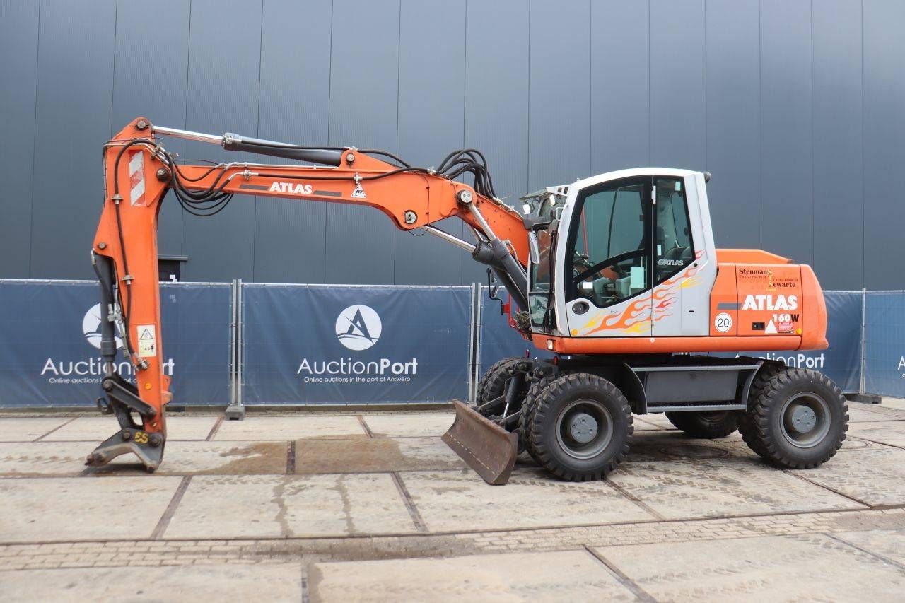 Escavatore gommato Atlas 160W Diesel 114kW 2011