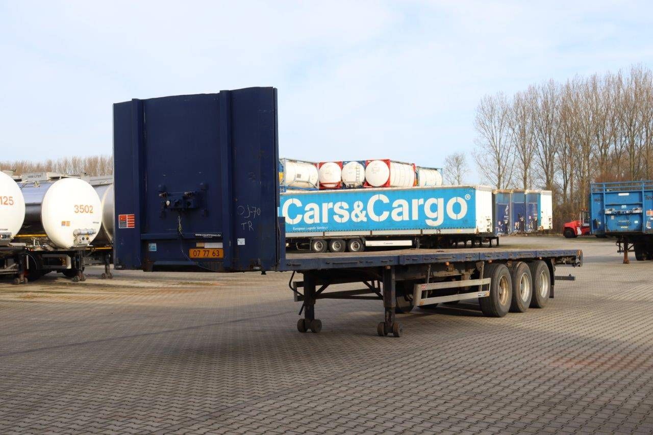 Flat Semi-trailer Pacton TXD339 2007