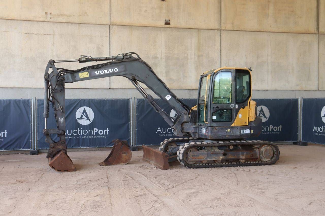 Escavatore cingolato Volvo ECR88D Diesel 43kW 2016