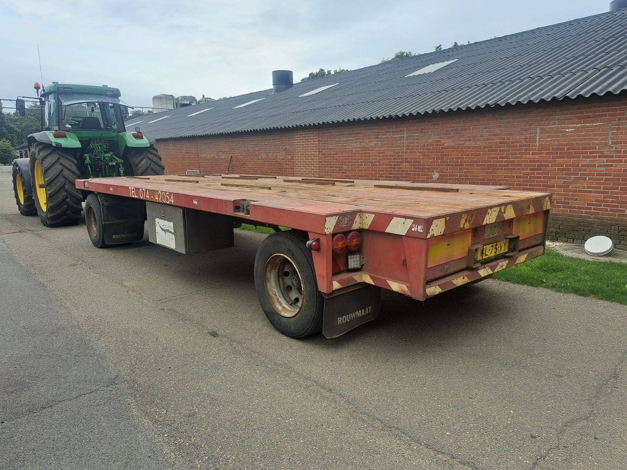 Flatbed Trailer Lako A220A 1994