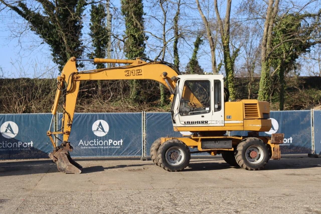 Wheel excavator Liebherr A 312 Diesel 1994