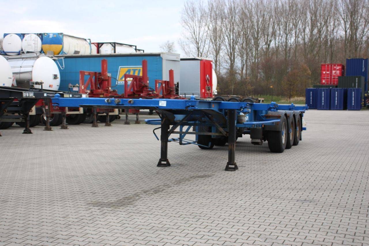 1992 Groenewegen 40FT-chassis, liftaxle