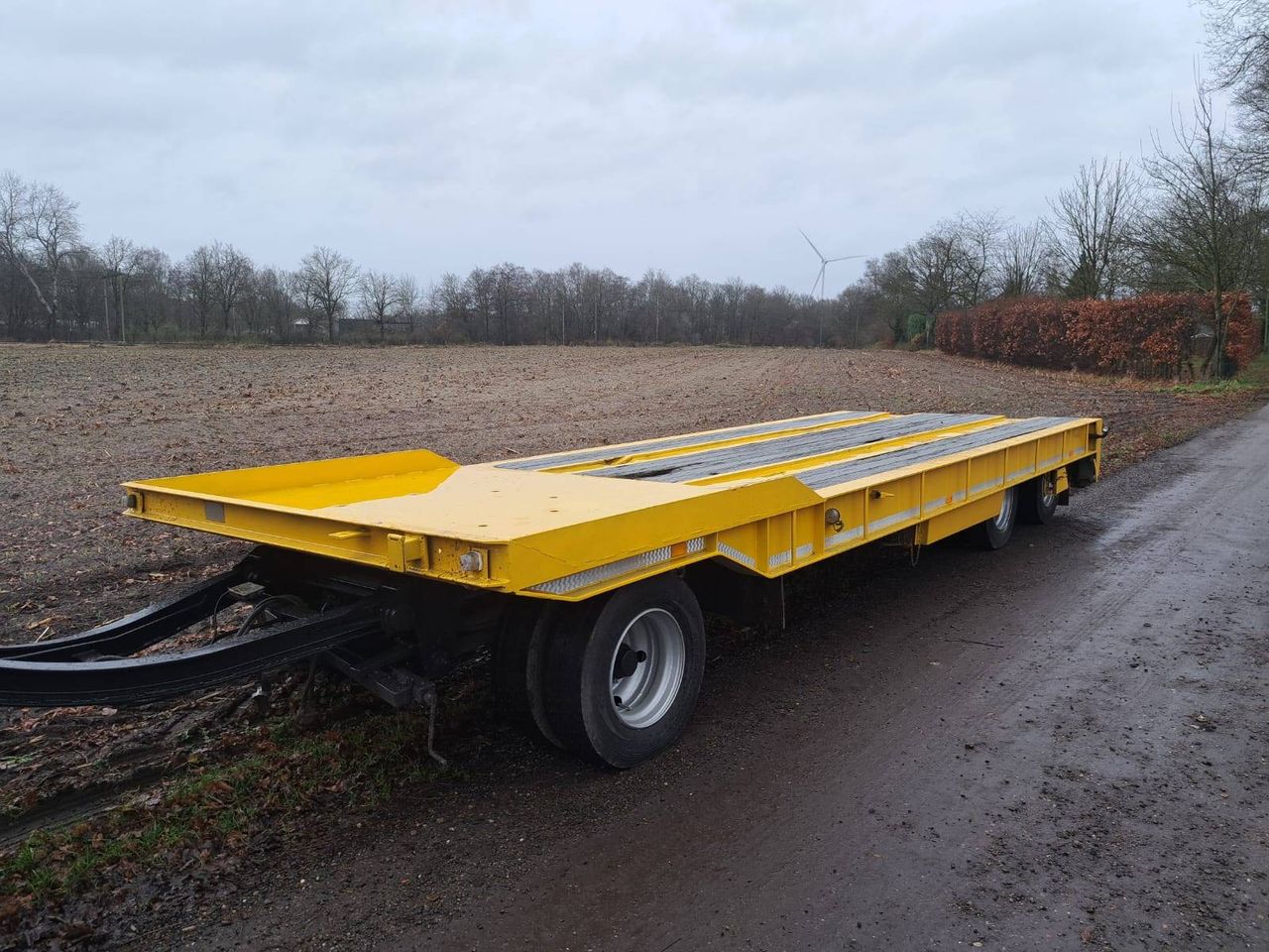 Flatbed Trailer Burg BPA 10 18 BH 18 1994