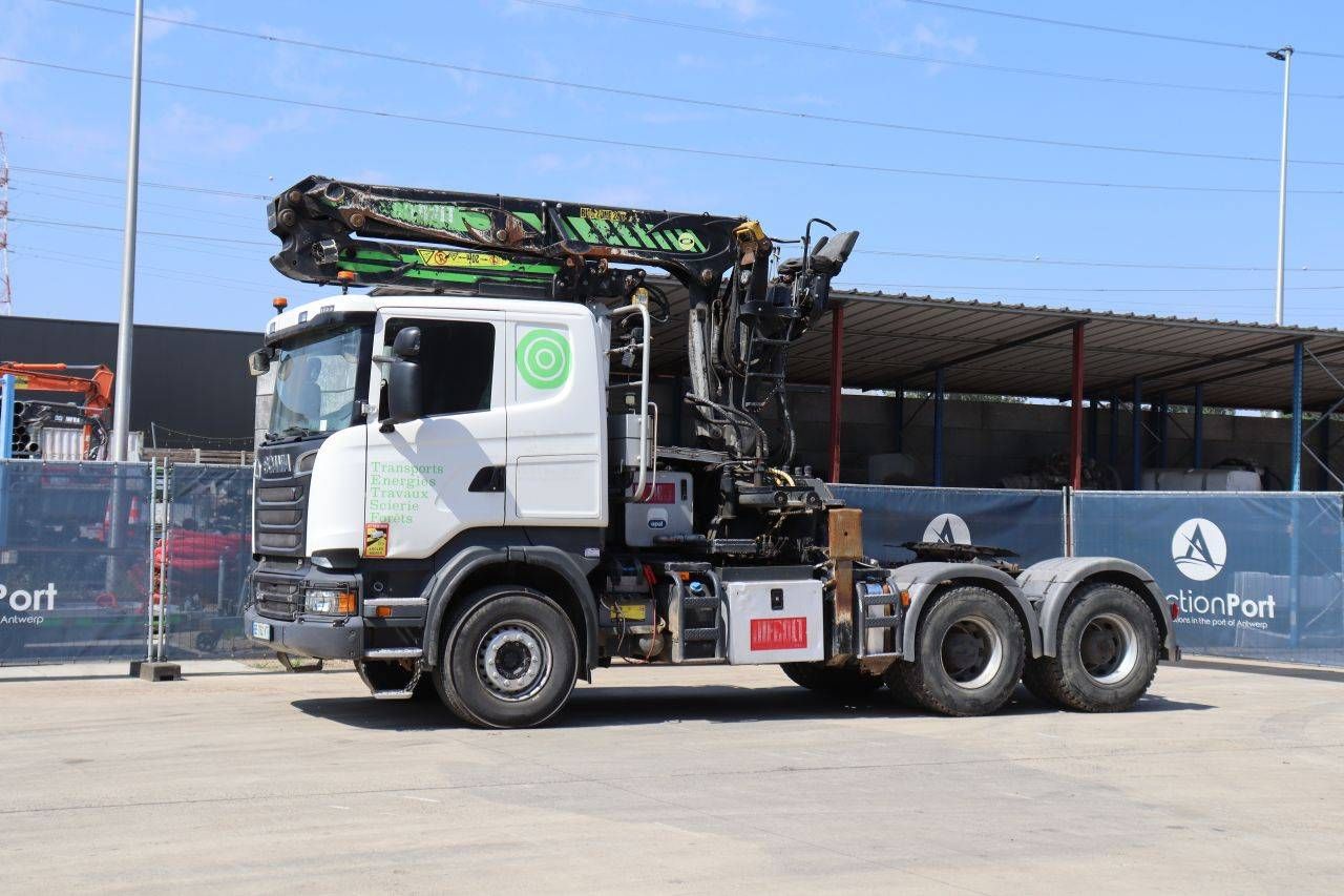 Hooklift system Scania R580 Diesel 580hp Truck 2016