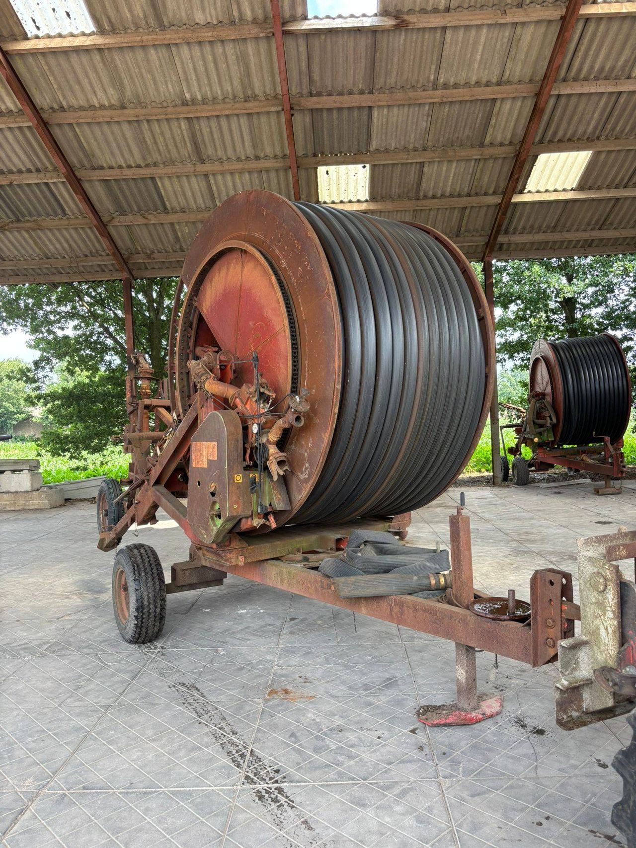 Irrigation reel 