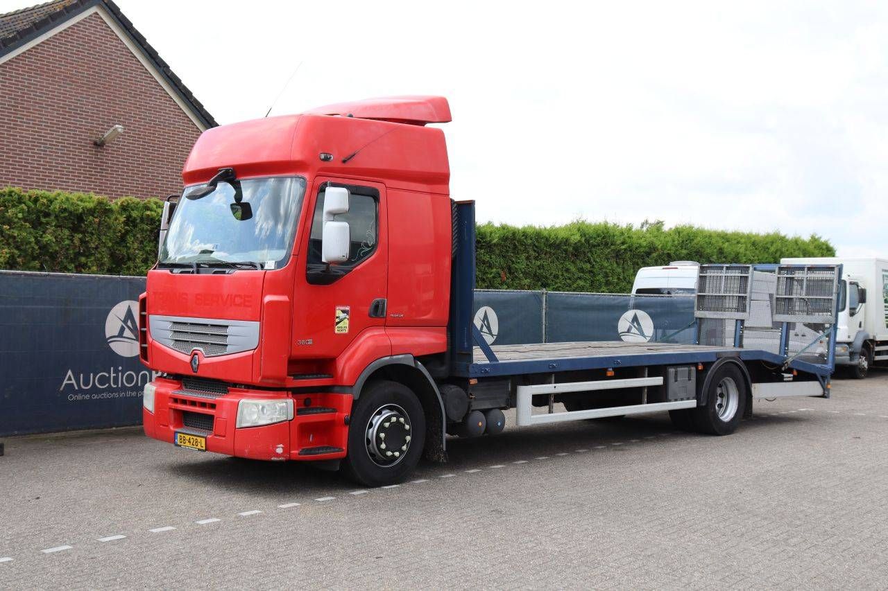 Platte laadbak (vrachtwagen) Renault PREMIUM Diesel 390pk 2011