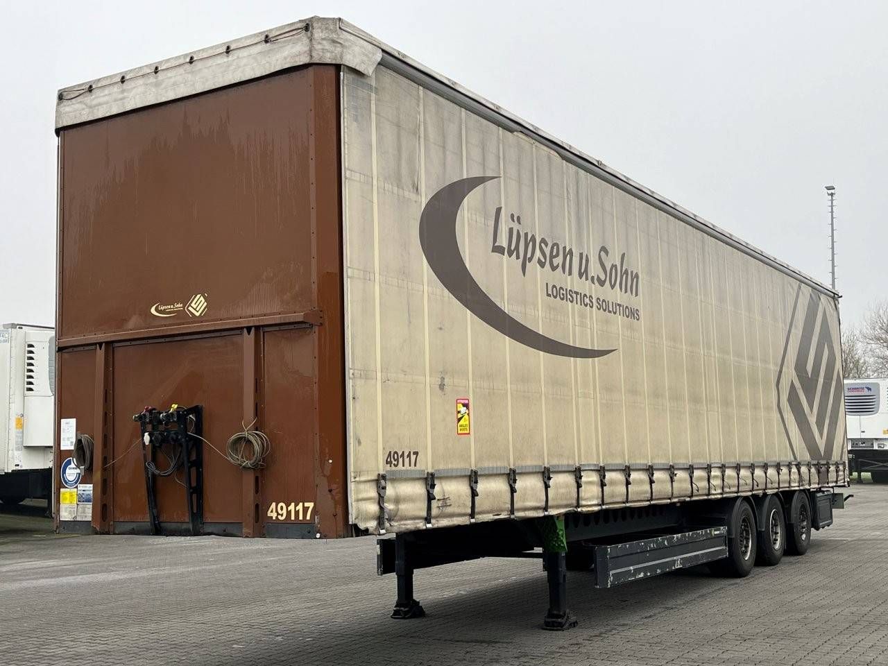 Curtainsider trailer Berger SAPL 24 LTMCN 2017