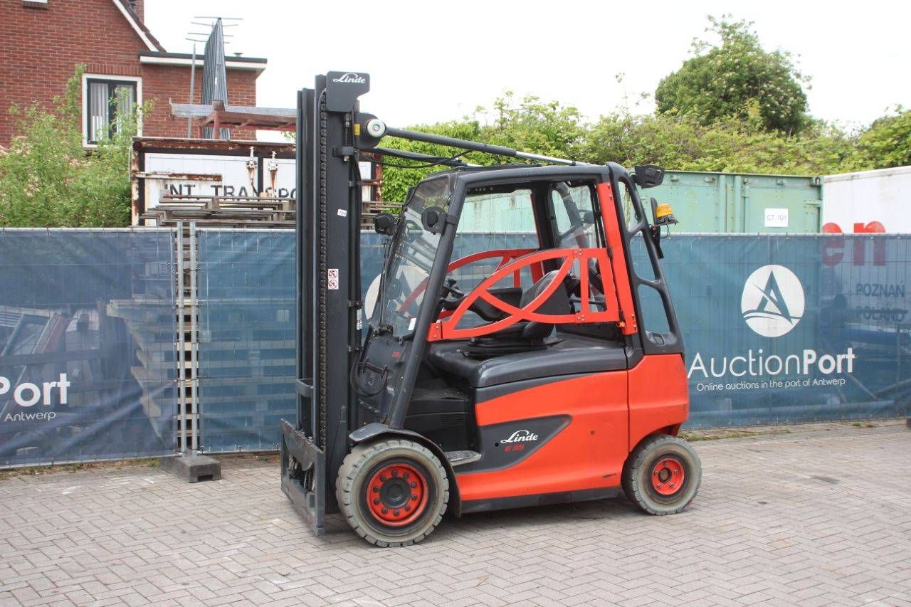 Linde E35H-01/600 Electric Forklift 3500kg 4.15m 2017