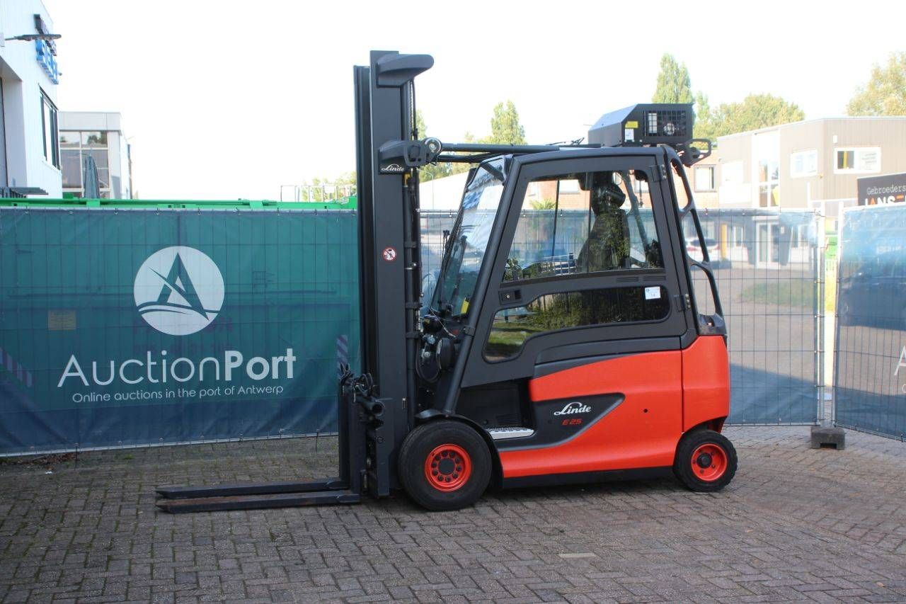 Forklift Linde E25HL-01/600 Electric 2500kg 4.55m 2016