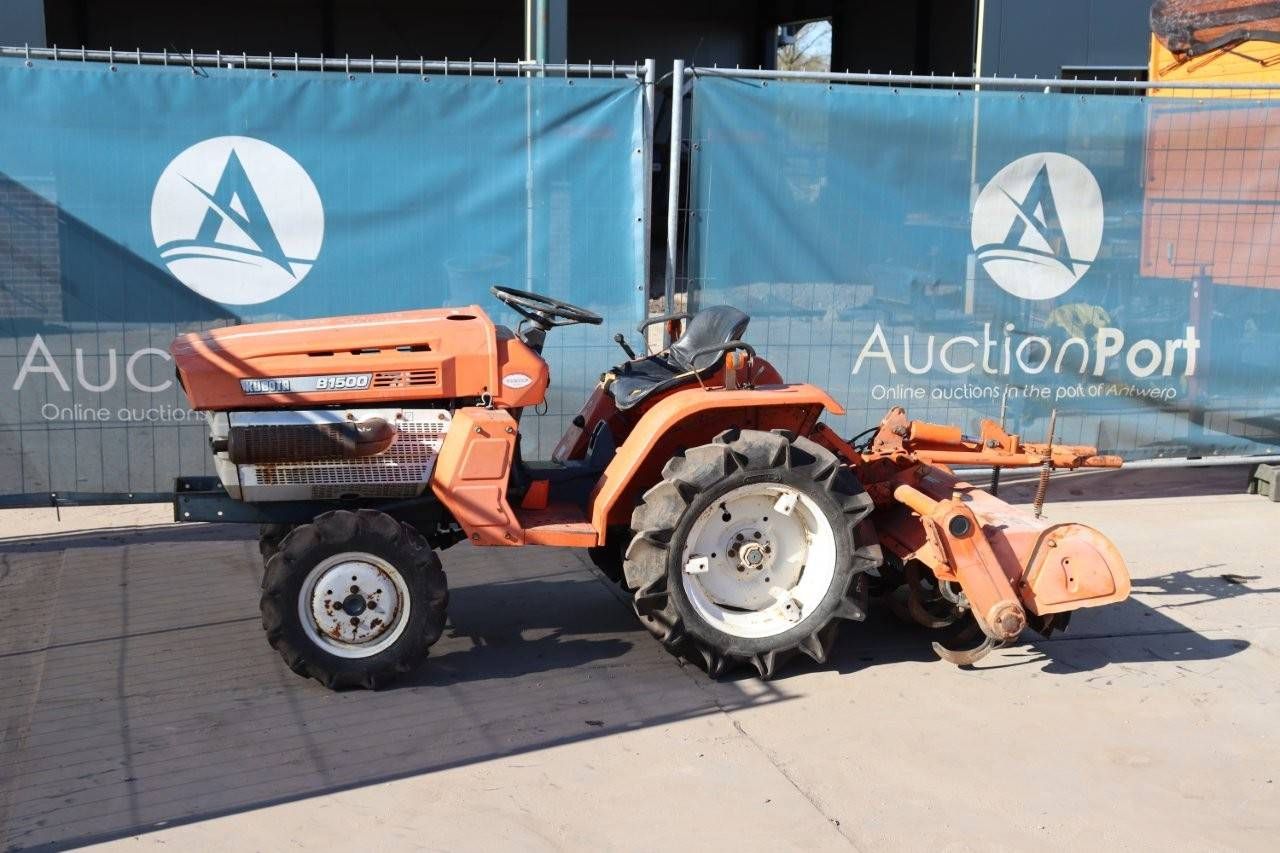 Mini tractor Kubota B1500DT Diesel with cultivator
