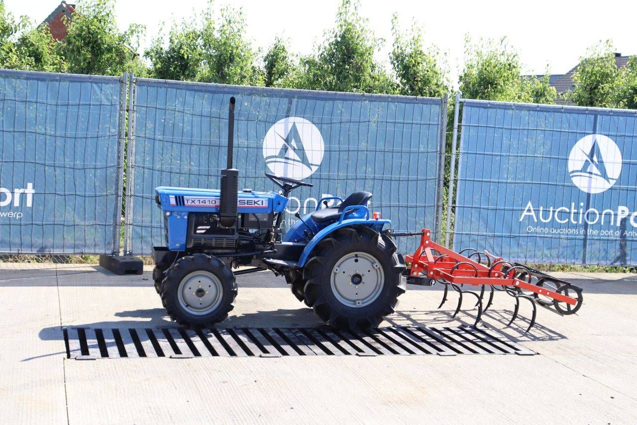 Mini tractor Iseki TX1410FDT Diesel 14hp With vibrating tine cultivator