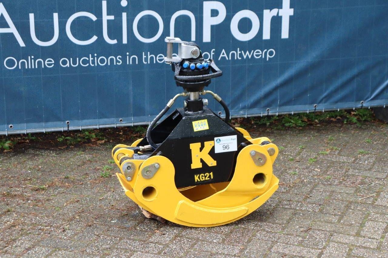 Round wood grab Kellfri 21-KG21 with 3 ton rotator New